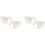 2 Pair Glasses Side Shields TPU Clear Glasses Protective Covers Flap Side Protector for 17mm/12mm Glasses Frame 1