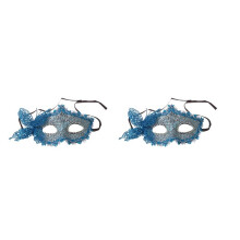 2X Sexy Women Lace Mask Venetian Masquerade  Party Carnival Face, Eye ()
