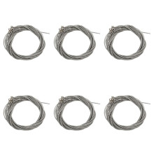 24 Pcs Stainless Steel Bass Strings Bass Guitar Parts Guitar String Silver Plated Gauge Bass Guitar Music Accessories