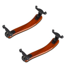 2X Supporto per Poggiaspalla per Violino Supporto per Spallaccio per Violino Nel Legno di Acero Regolabile 1/4 1/2 Professionale Accessori per Parti