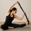 Meditation Cushion Set with Yoga Strap - Buckwheat Filled 5