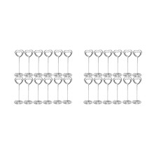 3.5 Inch Table Number Holder Set of 20 Place Card Holders Table Number Holders Wedding Card Holder