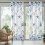 Κουρτίνες Blue Ocean Grommet, 54x84 ίντσες, αδιάβροχες, κουρτίνες για μπαλκόνι και κιόσκι, 6