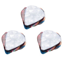 60Pcs Colorful Celluloid Thin Guitar Picks 0.46mm / 0.71mm Color Random