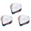 60Pcs Colorful Celluloid Thin Guitar Picks 0.46mm / 0.71mm Color Random 1