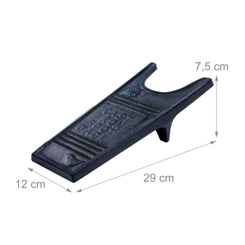 Cast Iron Boot Jack - Easy Shoe Removal Tool 2
