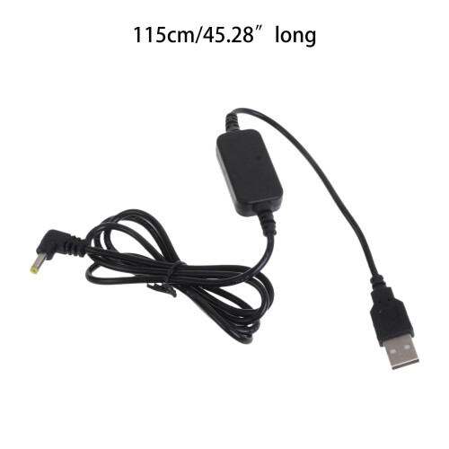 Γραμμή τροφοδοσίας 5V έως 12v5.5mmx2.1mm Μονάδα βηματικής ανύψωσης Μετατροπέας σύνδεσης 2