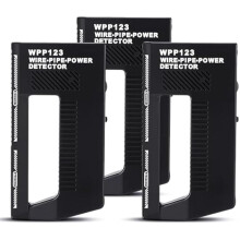 3pcs WPP123 Metal Detector, Wall Scanner Metal Detector,Adjustable Alert Pipe Power Wall Stud Finder Metal Detector