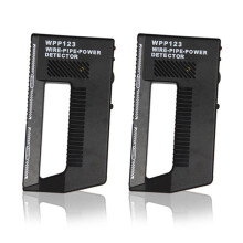 2pcs WPP123 Metal Detector, Wall Scanner Metal Detector,Adjustable Alert Pipe Power Wall Stud Finder Metal Detector