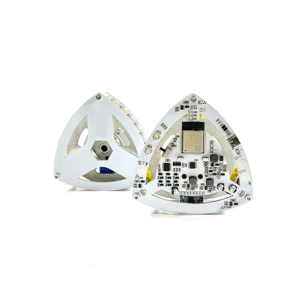 Unisex Self Balancing Lelot Triangle Model Luminescent Ornament Angular Momentum Conservation Scientific Experimental Tool