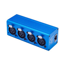 ArtNet DMX512 Interfaccia Ethernet per Controller di Illuminazione 4 Universe 2048 Disco con MA2