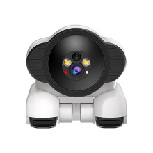 1080p Dual Lens WiFi Security Camera 2 Way Audio Baby Monitor Camera with APP Control for Baby/Elder/Dog/Pet