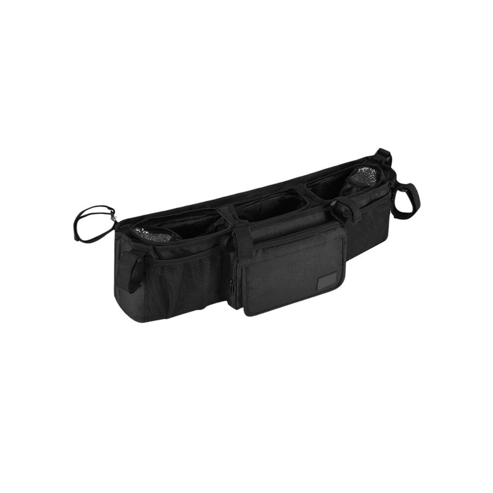 Double Stroller Organizer for Bob Duallie and  City  GT2, Double Baby Stroller with 2 Cooler Pockets