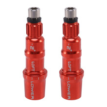 2X 335 RH  Adapter Tuleja do  SIM, M1, M2, M3, M4, M5, M6 Custom Driver Czerwony