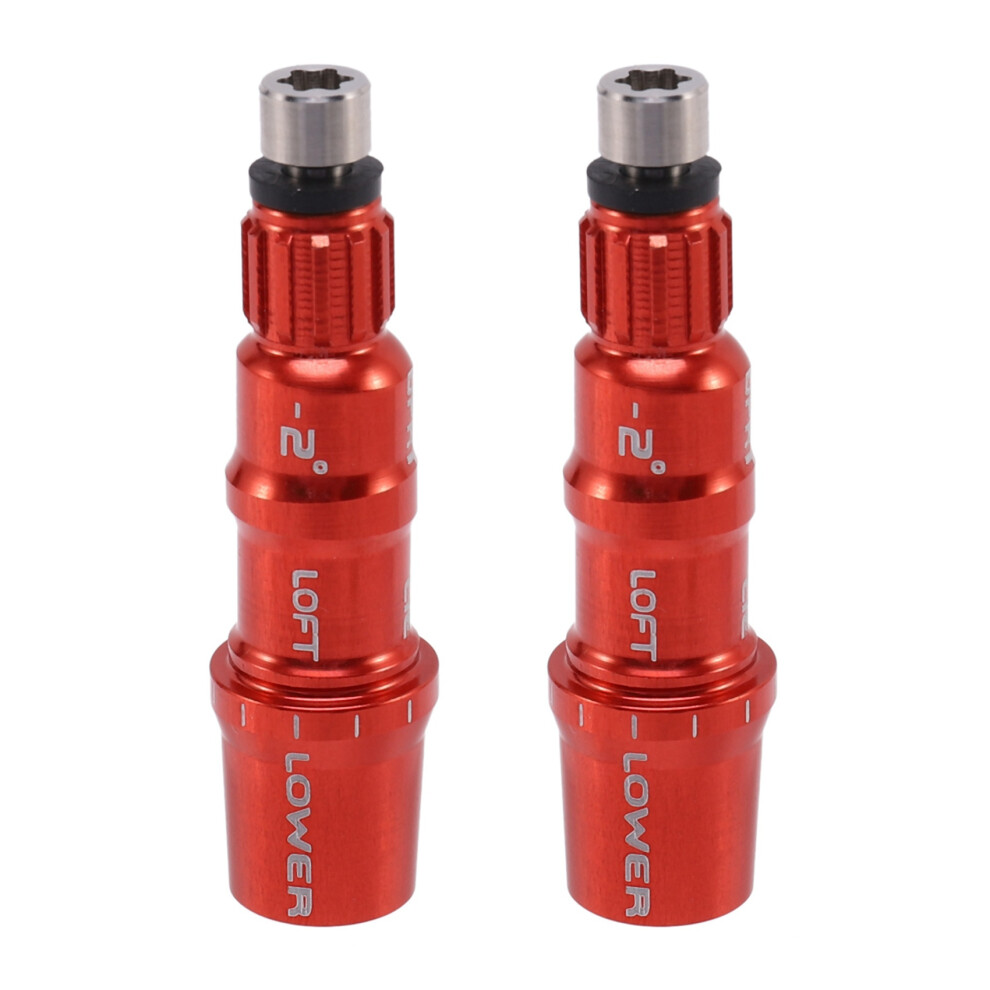 2X 335 Rh Adapter Sleeve For Sim, M1,M2,M3,M4,M5,M6 Custom Driver Red 6031891388094