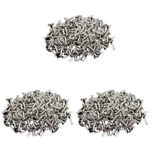 300Pcs Gitarren Schlagbrett Schrauben für Strat / Tele E-Gitarre Bass Silber