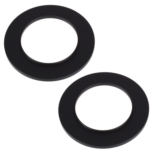 2pcs 52mm-77mm 52-77 Metal Step  Filter Ring Adapter for Camera