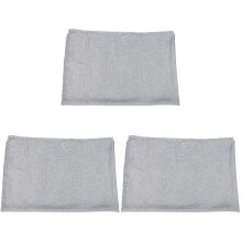 3Pcs Grey Fabric Lampshades DIY Light Covers for Decoration Crafts