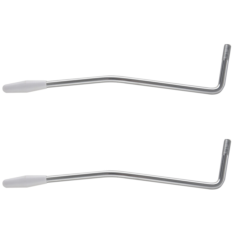 2X Silver 5.0Mm Rocker Tremolo Arm Vibrato Steel Lever For Electric Guitar Instruments 4712731458161