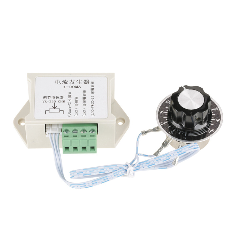 Adjustable Analog Quantity Current Generator Module, Signal Generator With Manual Adjusting Potentiometer And Constant Current Source For Industrial 9014198336262