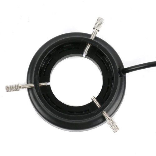 64 LED Ring Light Lamp for Stereo Microscope Video Camera Light Source Four-Zone Four-Wheel Drive Ring Light US Plug 2