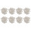 400Pcs Round LED Flash  Lamp Balloon Light Long Standby  White 2