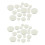 34Pcs Clarinet Leather Pads Replacement for Exquisite Wind Instrument 1