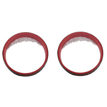 2X Tambourine Ocean Tambor Sea Sound Percussão Brinquedo Presente 20 cm 8 Polegadas