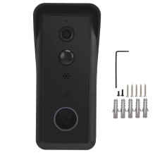 Advanced Wireless Video Doorbell With HD1080P Resolution Infrared Night Vision10M Motion Activated Alerts Two Way Communication Real Time Mobile