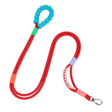 Pet Traction Rope Multifunctional Adjustable Traction Rope Explosion-Proof Crossbody P Rope Red