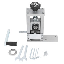 Adjustable Blade Wire Stripper Machine for1-25mm Cables, Manual Wire Stripper with Deep Slot and Dual Stripping Holes, Portable Wire Stripper