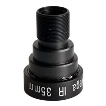 Lente de Câmera CCTV HD 5MP M12 de Comprimento Longo 35mm Lente de 5 Megapixels para Câmera de Segurança IP Analógica AHD