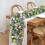 Kunstmatige slinger met witte rozen en eucalyptus, 1,7 meter 7