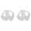 501 Filter Retainer for  Reusable Respirators,Filter Box Uses Gas Mask Elements Accessories,4PCS 1