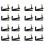16 Piece 3/ 4-4/ 4 Violin Fine Tuner String Plate 1