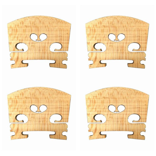 4X Full Size 4/4 Violin Bridge 1