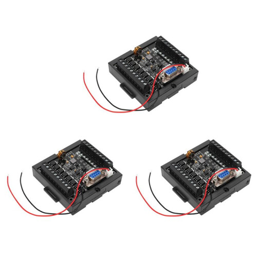 3X Controller Programmabile FX1N-20MT Regolatore Modulo PLC Scheda di Controllo Industriale Controller Logico Programmabile DC24V