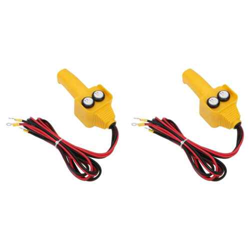 2X Car Winch Remote Control  Winch Remote Control Button Kit  Wired Winch Handle