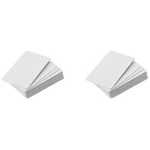 100 PCS NTAG215 NFC Cards Blank 215 NFC Cards 215 Tags Rewritable NFC Cards 504 Bytes Memory for All NFC Enabled Device