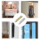Furniture Long Handle Window Sliding Door Knob Cabinet Drawer Pulls Aluminum Alloy Push Pull Balcony Gate Window Pulls 2
