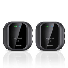 Sistema di Monitoraggio Auricolare Wireless UHF Trasmettitore e Ricevitore Ricaricabile per Studio, Prove Band, Performance Dal Vivo