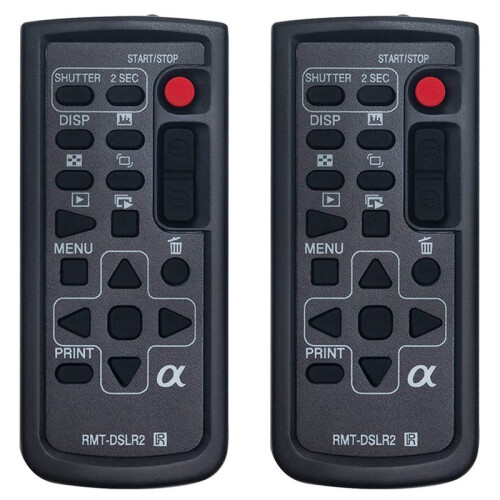 2X Remote Control Replacement RMT-DSLR2 for  NEX-6 NEX-7 NEX-5 NEX-5N Digital Camera Controller