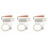 30Pcs Tuning Pin Nails & 30Pcs Rivets,with L-Shape Tuning Wrench,10 String Laiyaqin String for Lyre Harp String 1