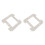 Pakke med 2/4 reservedeler til vaskbare moppeputer for W1/W1PRO vindusrobot 7