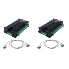 2X LE3U FX3U 48MT RS485 RTC(Real Clock)24 Input 24 Transistor Output 6 Analog Input 2 Analog Output Plc Controller