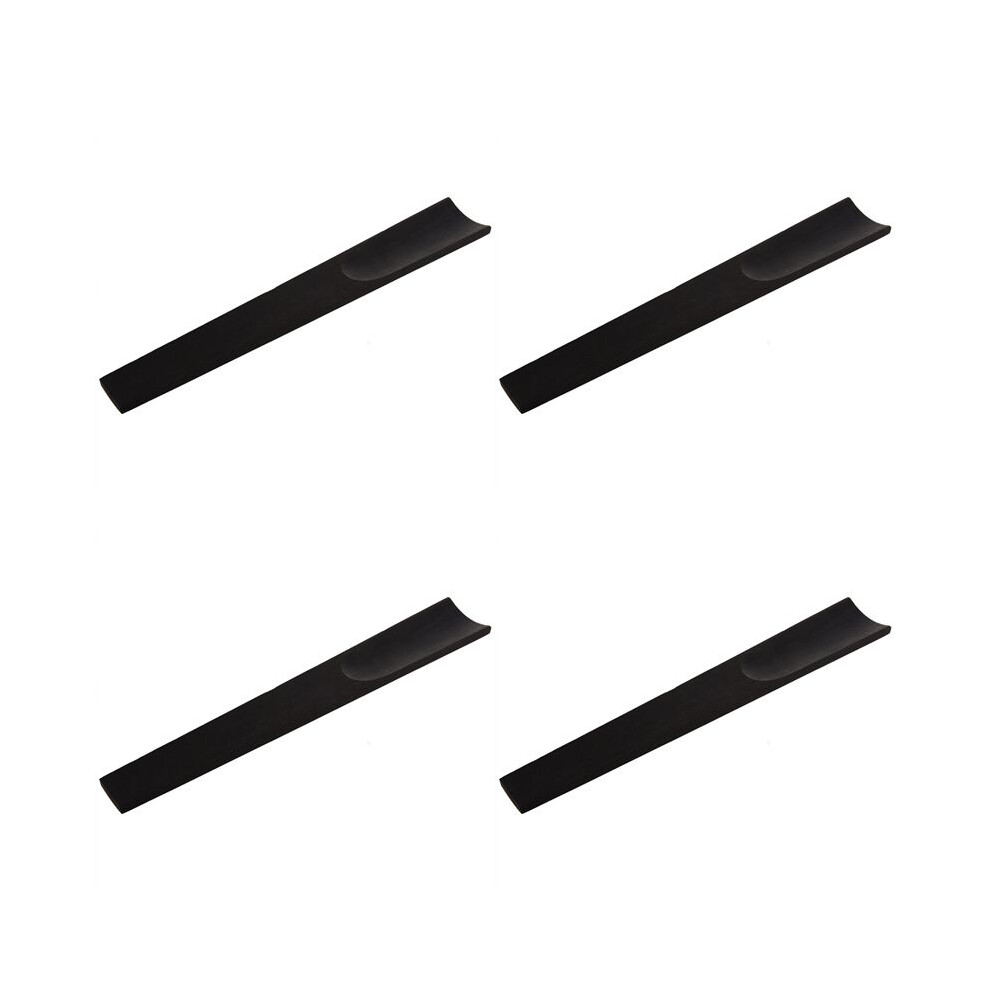 4X 4/4 Size Violin Fingerboard Ebony Fingerboard Black 6032142892865