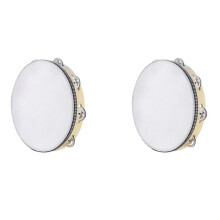 2X Tamburello per Adulti 10 Pollici Tenuto Nel Mano Drum Bell Birch Metal Jingles Percussion Gift Musical Educational Instrument