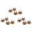 12 Pcs Speed Control Knobs 6 Tone 6 Volume for  LP SG Guitar Golden Knobs Guitar Accessories 1