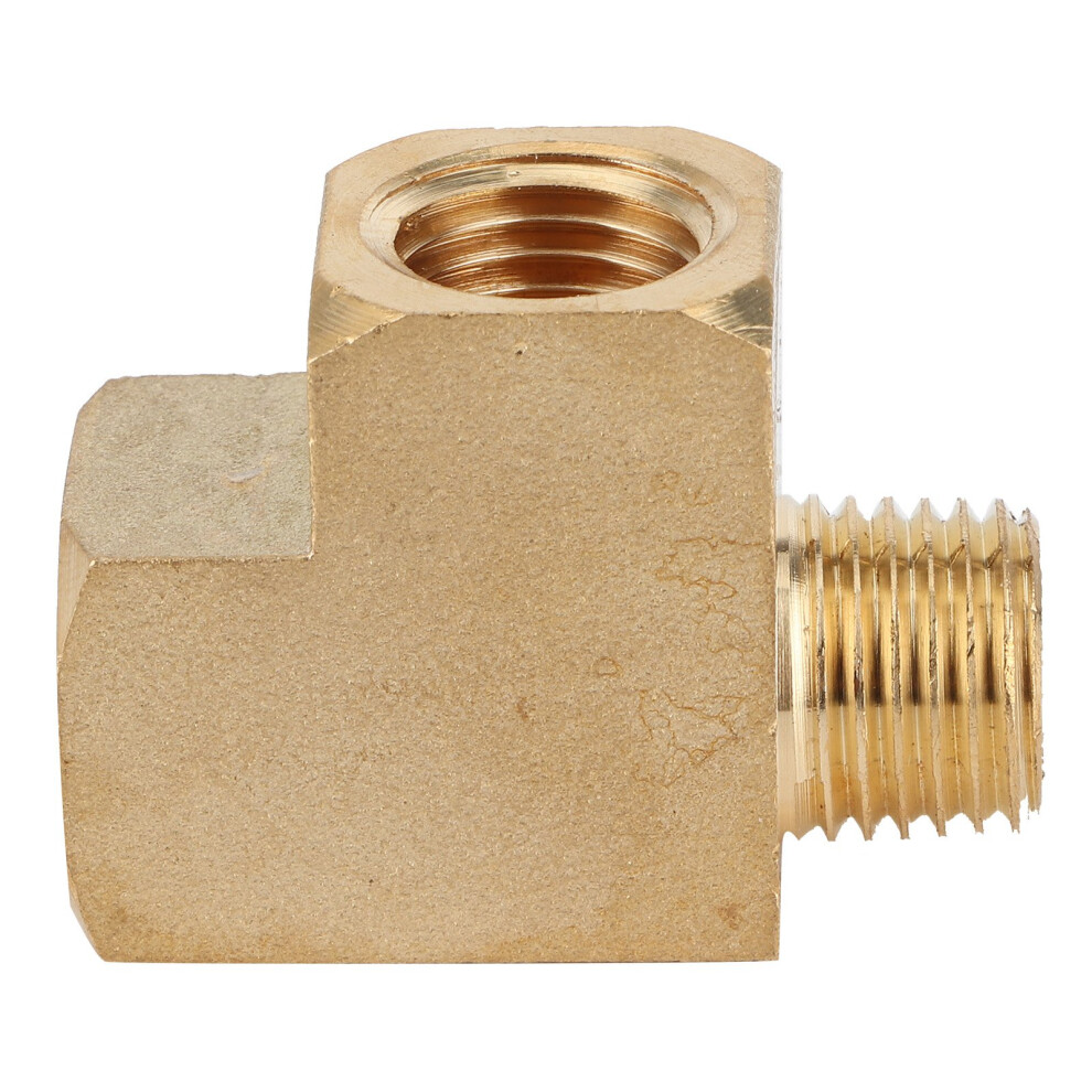 Solid Brass Npt Male Street Tee Pipe 1000Psi 7790334267332