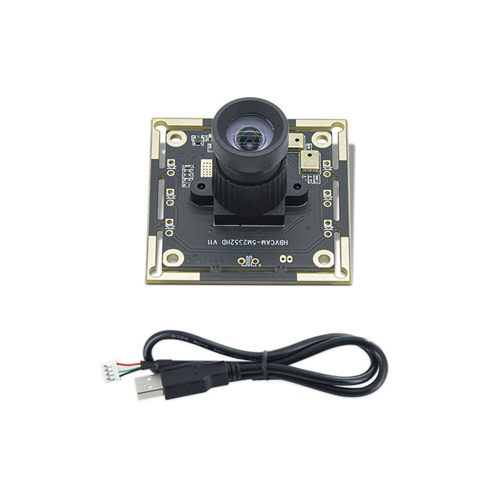 5Mp 2K Camera Module Built-In Microphone 68 Usb Free Driver Adjustable Manual-Focus Camera Lens Assembly For Pc 4713062100972